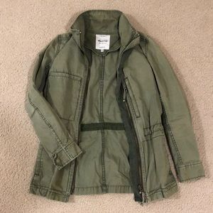 Madewell Green Utility Jacket XXS